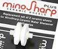 MinoSharp Plus Rueda Blanca (grano áspero) - #444 - CuchillosGlobal.com